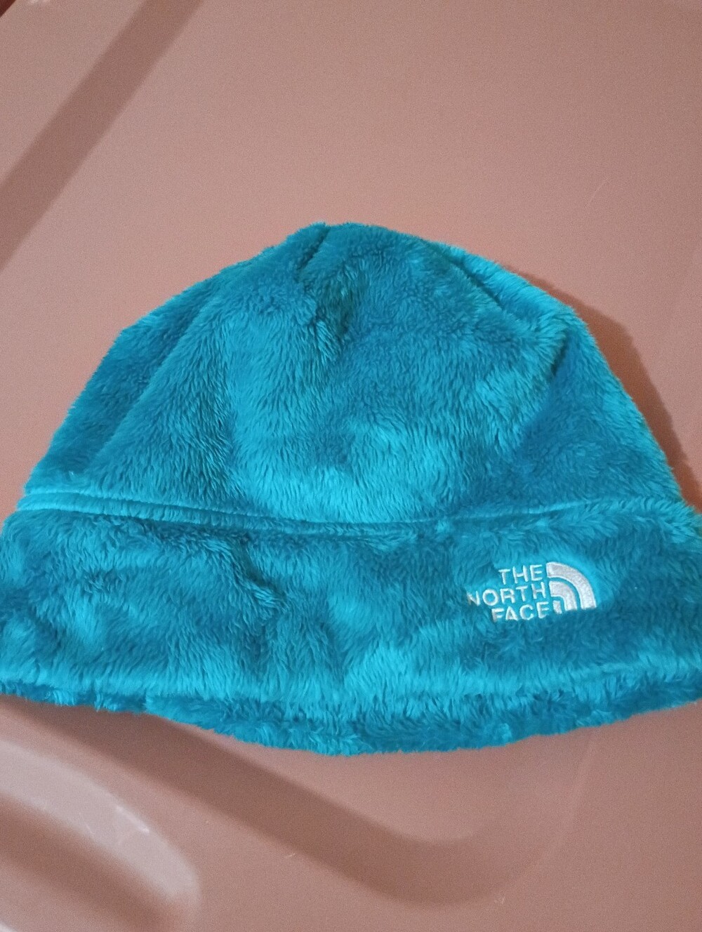 The North Face Plush Beanie - Teal Blue